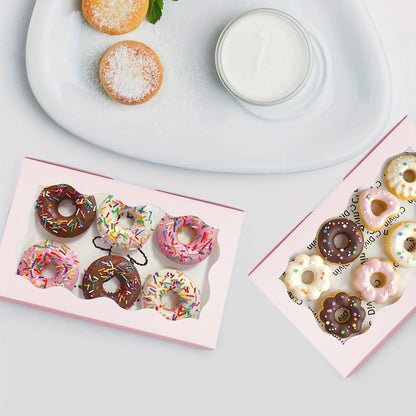 Bakery packaging box, bakery candy gift packaging box, Christmas party gift box, foldable box，Wedding and Mother's Day gift bags