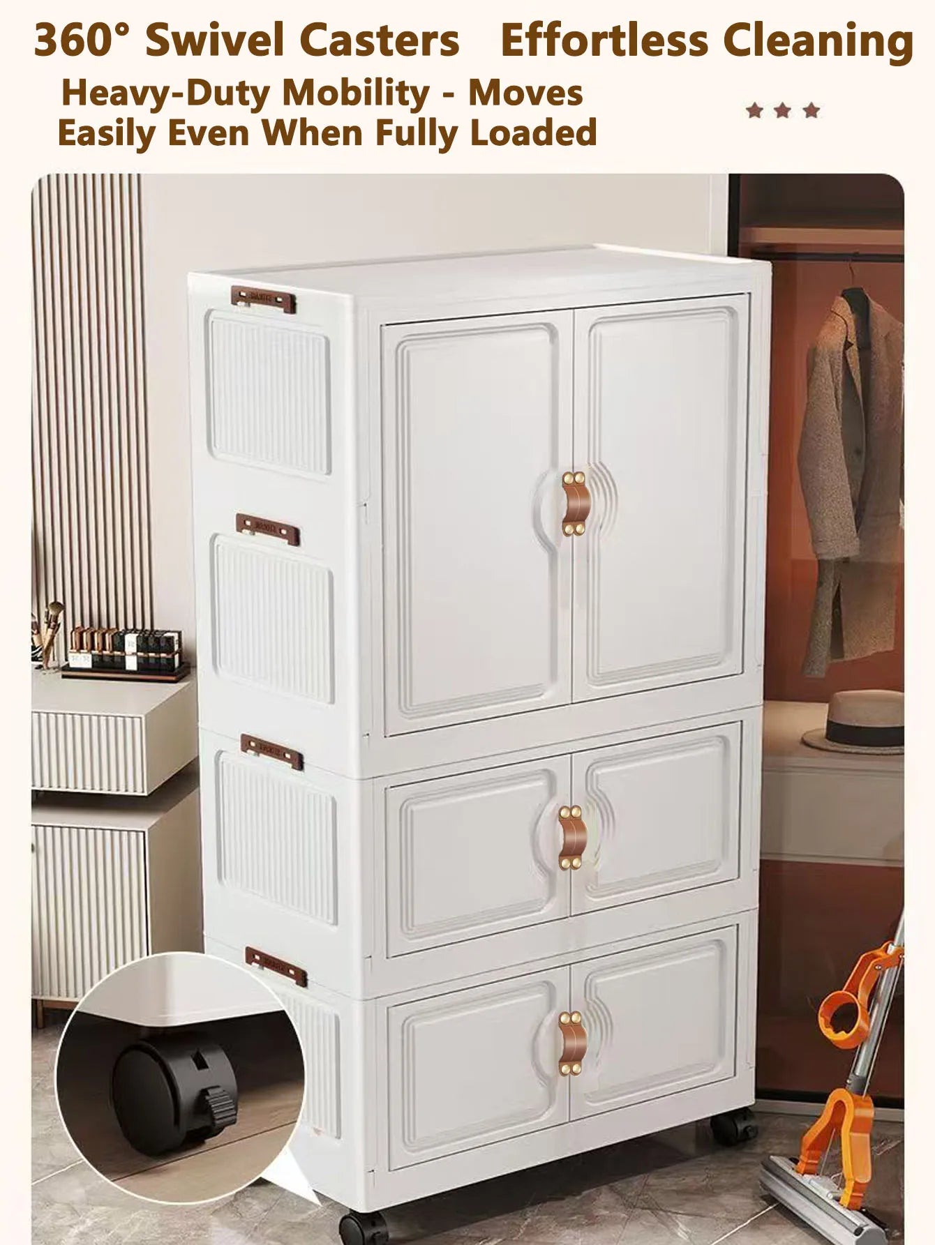 Locker Locker Locker Household Locker Clothes Installation Free Plastic Multi Layer Foldable Large Capacity Practical Cabinet