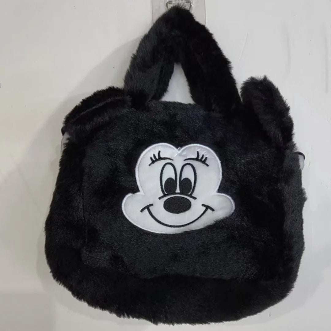 Anime Sanrio Kuromi Capybara Handbag My Melody Cinnamoroll Plush Cosmetic Bag Hello Kitty Travel Storage Bag Women Toy Gifts