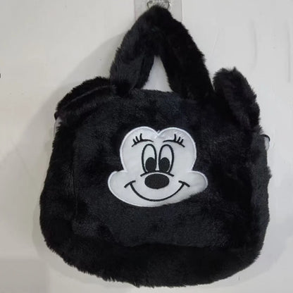 Anime Sanrio Kuromi Capybara Handbag My Melody Cinnamoroll Plush Cosmetic Bag Hello Kitty Travel Storage Bag Women Toy Gifts