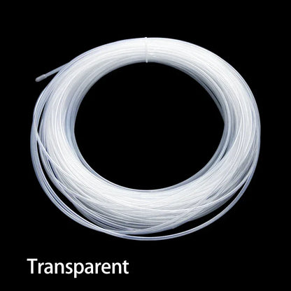 1/3/5/10M Transparent PTFE Tube For 3D Printer Parts Pipe ID 0.8 1 2 2.5 3 4 5 6 7 8 10mm F46 Insulated Hose Rigid Pipe 600V 3KV