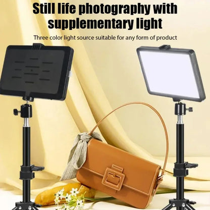 VIKEFON 3000K-6000K LED Photography Video Light Panel Lighting Photo Studio Lamp Kit For Shoot Live Streaming Youbube RGB Filter