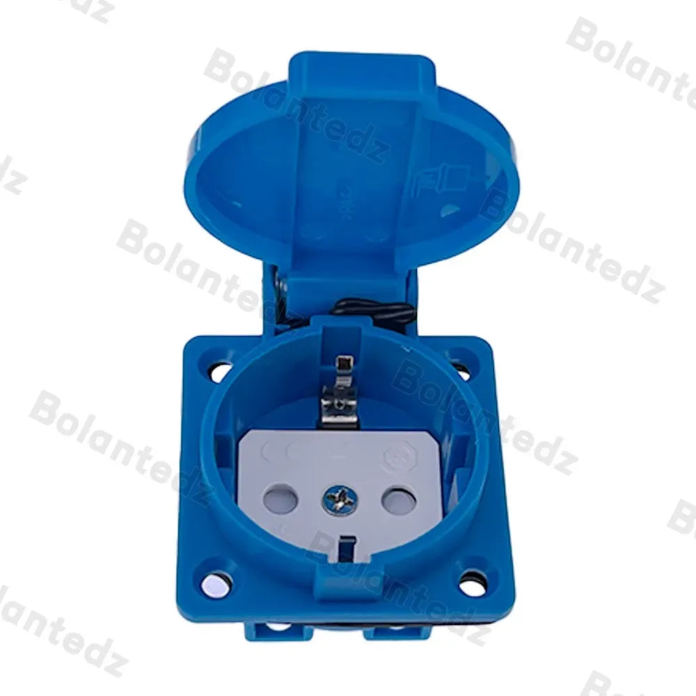 Universal Brazil Swiss AU US UK EU Outdoor Waterproof Industry Socket Germany France Connector AC Electric Power Schuko Outlet