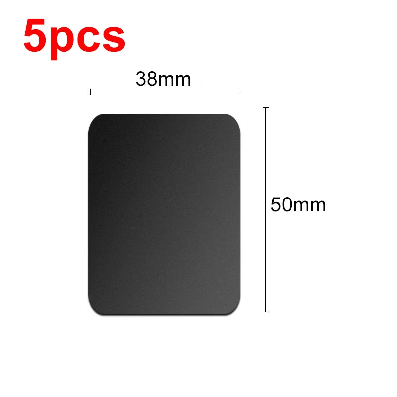 5/10Pcs Metal Plate For Magnetic Car Phone Holder Universal Iron Sheet Sticker Stand Strong Adhesive Magnet phone Holder Mount