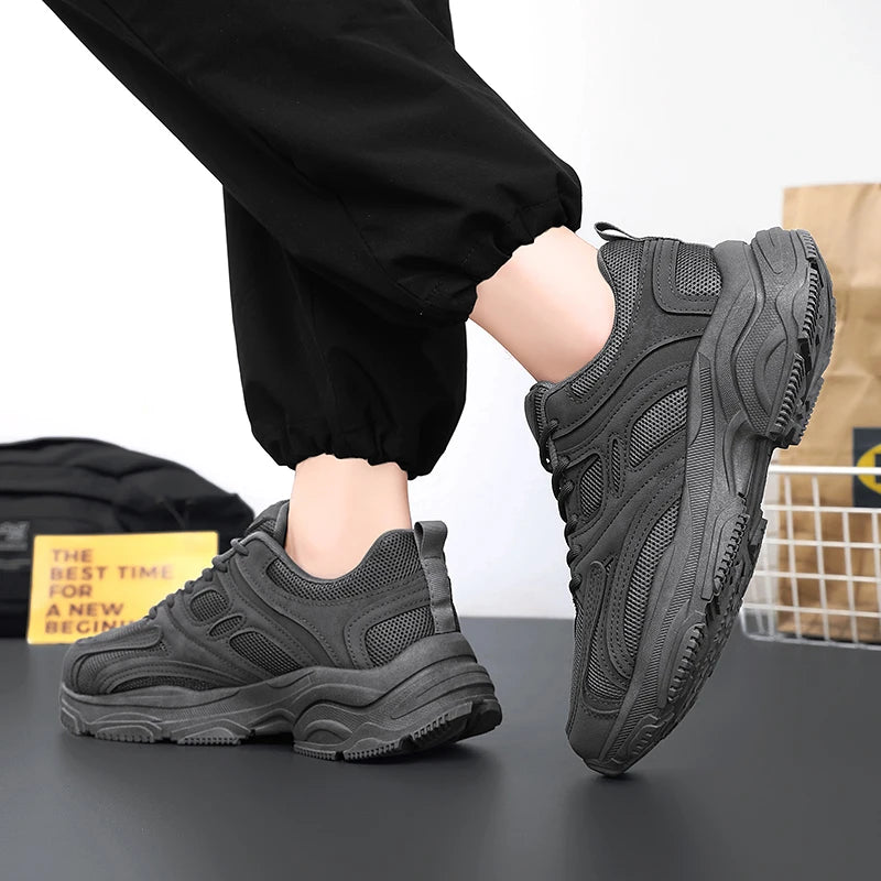 LItfun Non Slip Outdoor Casual Sports Shoes Shoes Breathable Mesh Walking Sneakers Men Running Shoes Lightweight Tennis Shoes