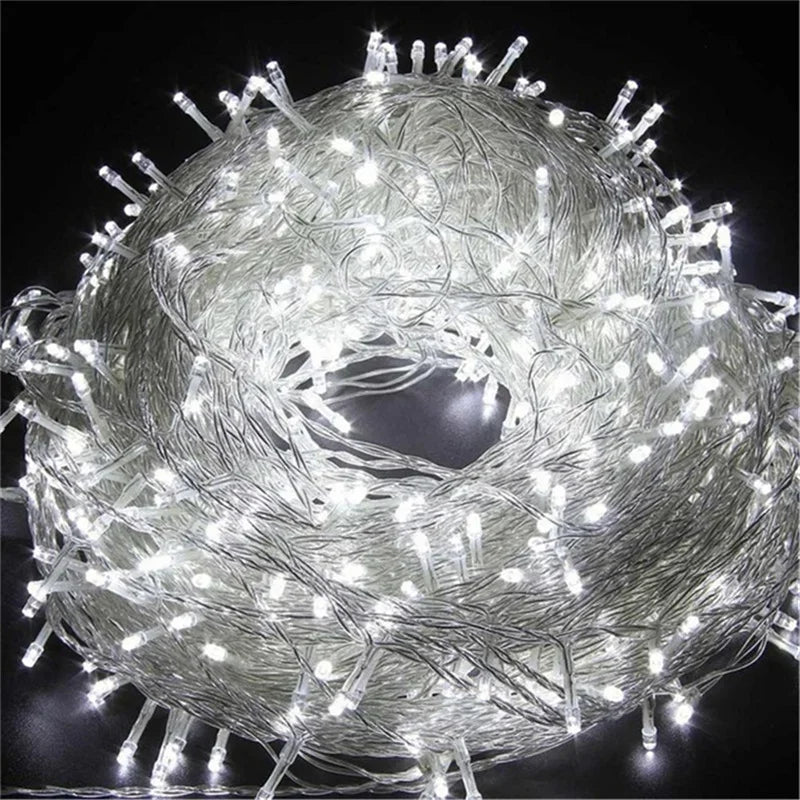 LED Garland String Lights 2m10m Christmas Tree Wedding Decoration Light Waterproof Fairy Lamp Indoor Outdoor Holida Lighting