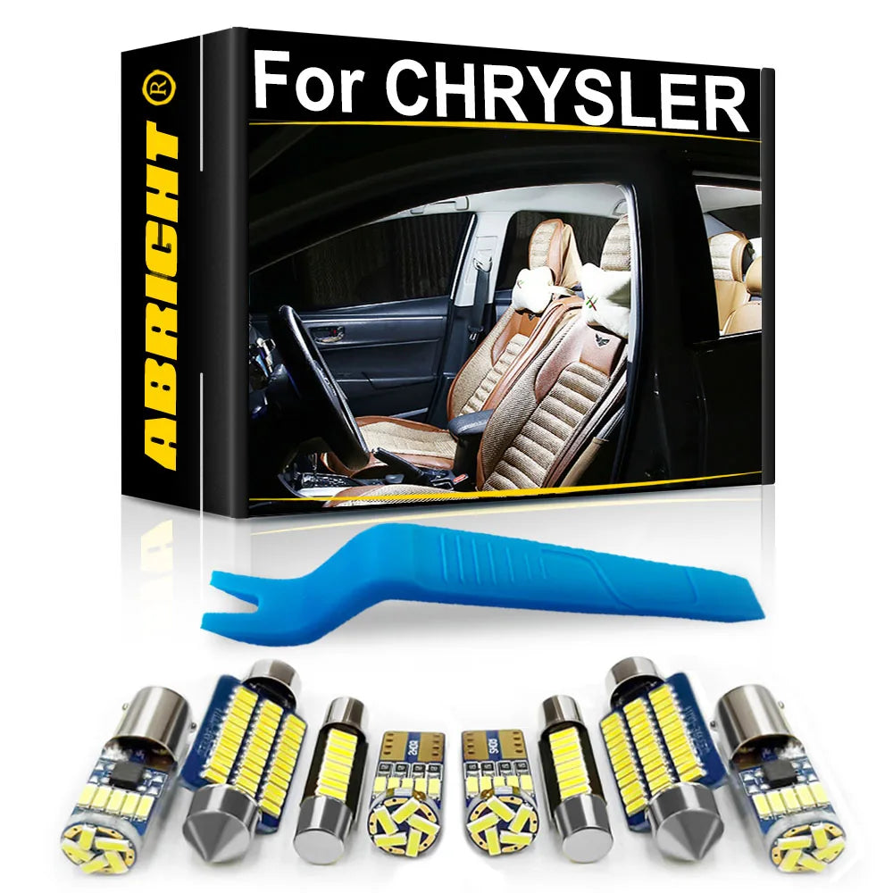 Car Interior LED Light For CHRYSLER 200 300 300C 300M Aspen Cirrus Concorde Crossfire LeBaron Coupe LHS Parts Accessories Canbus