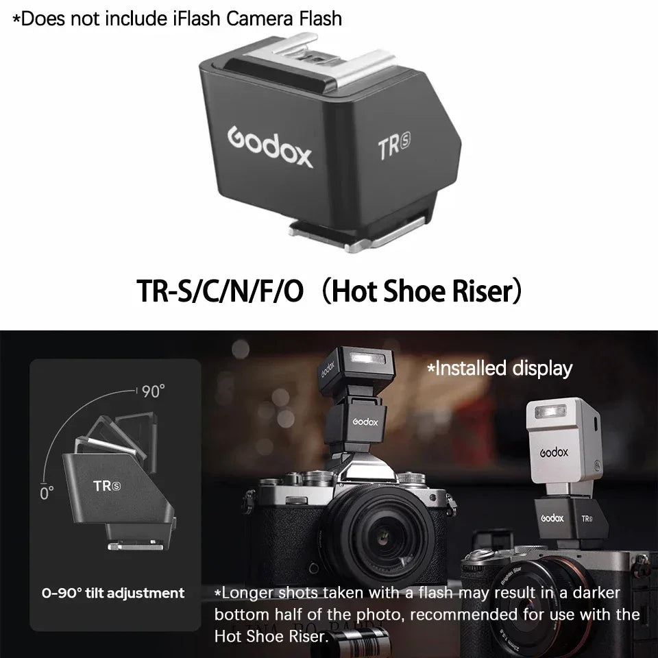 Godox iT20 iT22 TTL Mini Flash iFlash Camera Flash for Canon Nikon Sony Fujifilm Olympus Panasonic Ricoh Cameras