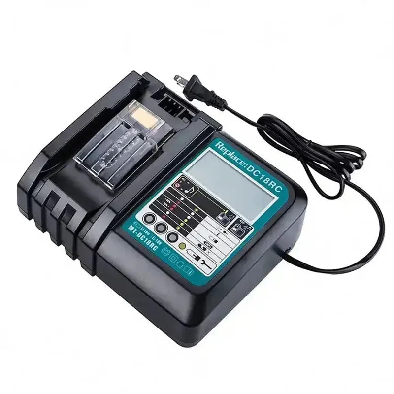 DC18RC Li-ion Battery Charger For Makita 14.4V 18V BL1830 Bl1430 DC18RF BL1815 BL1415 LXT400 BCl180W DC18RD DC18RE DC18SF BL1860