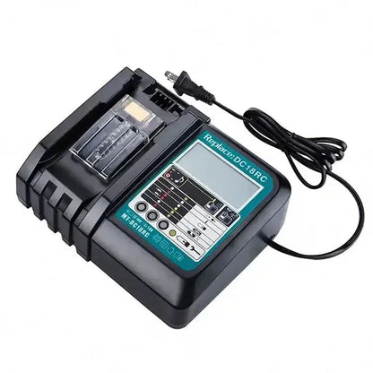 DC18RC Li-ion Battery Charger For Makita 14.4V 18V BL1830 Bl1430 DC18RF BL1815 BL1415 LXT400 BCl180W DC18RD DC18RE DC18SF BL1860