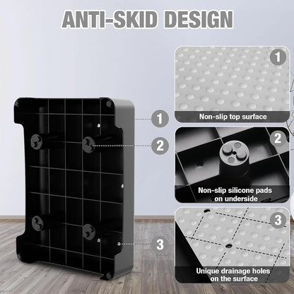 Marchepied de mobilité, plateforme antidérapante pour intérieur et extérieur, rehausseur portable pour adultes et seniors, marchepied de sécurité pour voiture, B