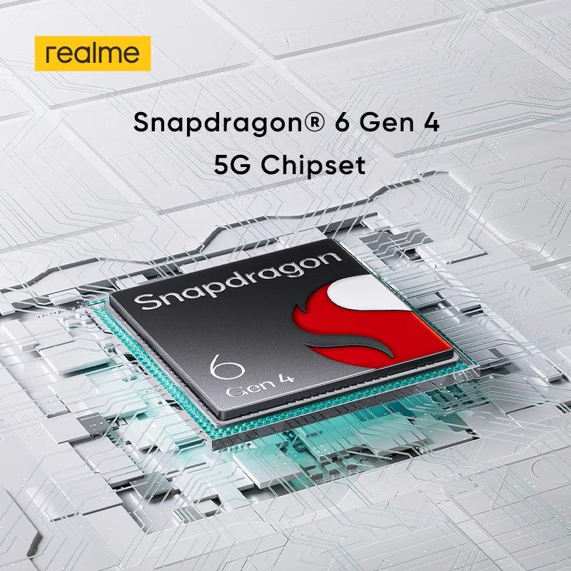 [Clearance] realme P3 5G Smartphone 5260mAh Battery NFC Snapdragon 6 Gen 4 Chipset 6.67" 120Hz AMOLED Display Global Version