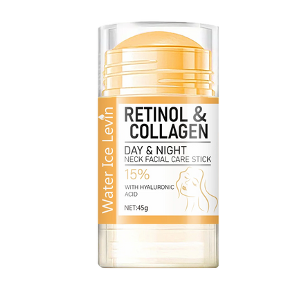 Retinol and Collagen Facial Neck Cream, Lifting Neck, Firming and Moisturizing Skin, Powerful Moisturizing Neck and Facial Skin, Brightening Neck Texture