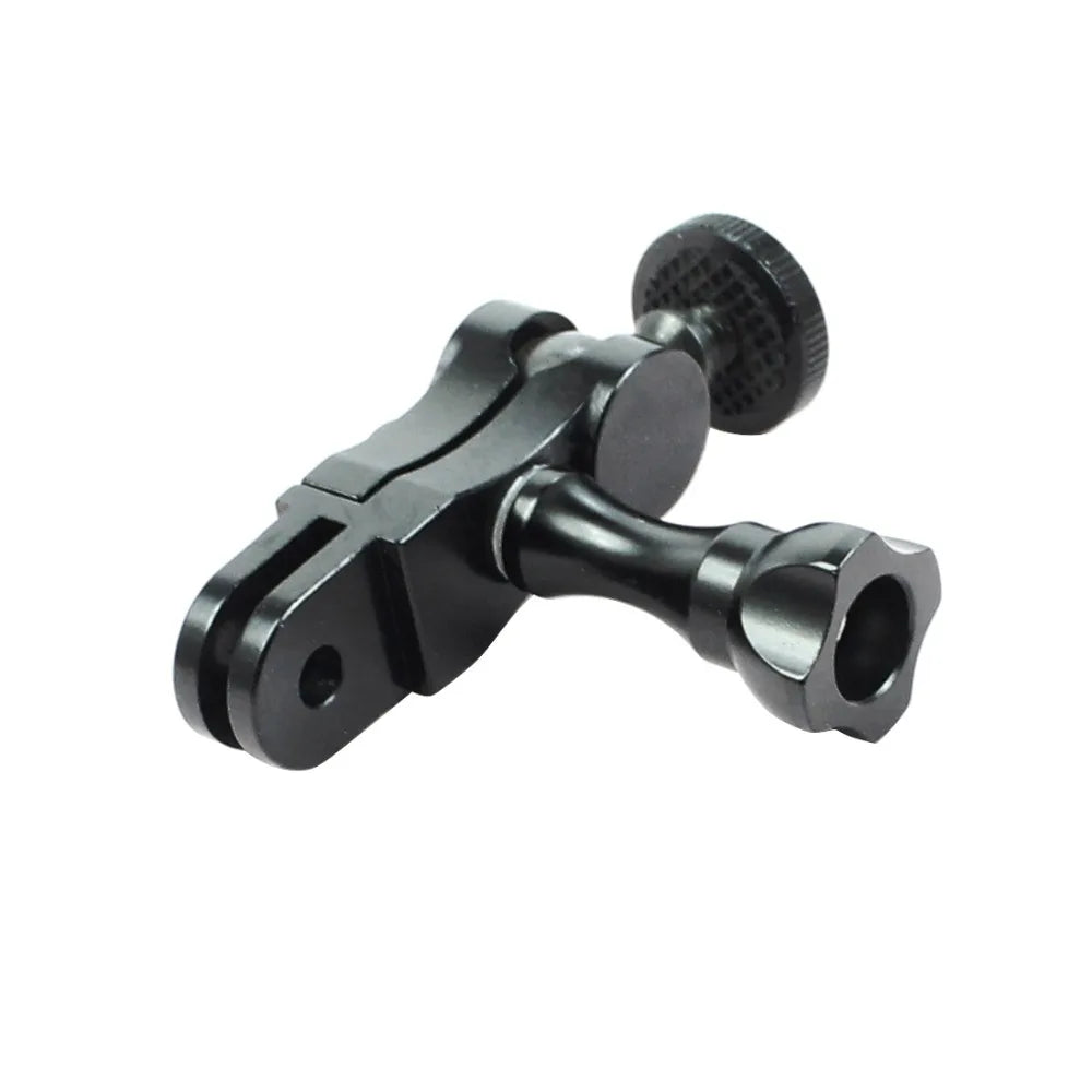Universal Aluminum Arm Adapter Mount Bracket Connector W/ Knob 1/4'' Inch Screw for GoPro for OSMO Action YI Sports DSLR Cameras