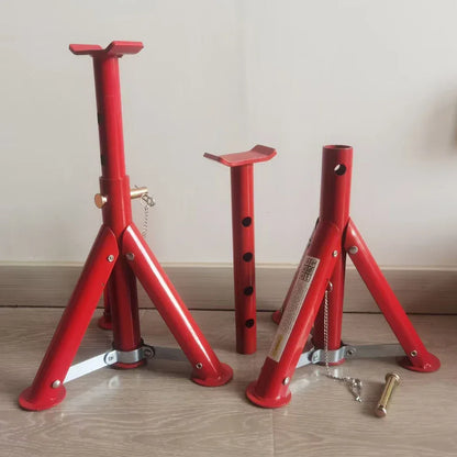 Folding telescopic jack security bracket Auto repair tools 2 Tons 25~36cm 3 Tons 27~45cm Height increasing Tool