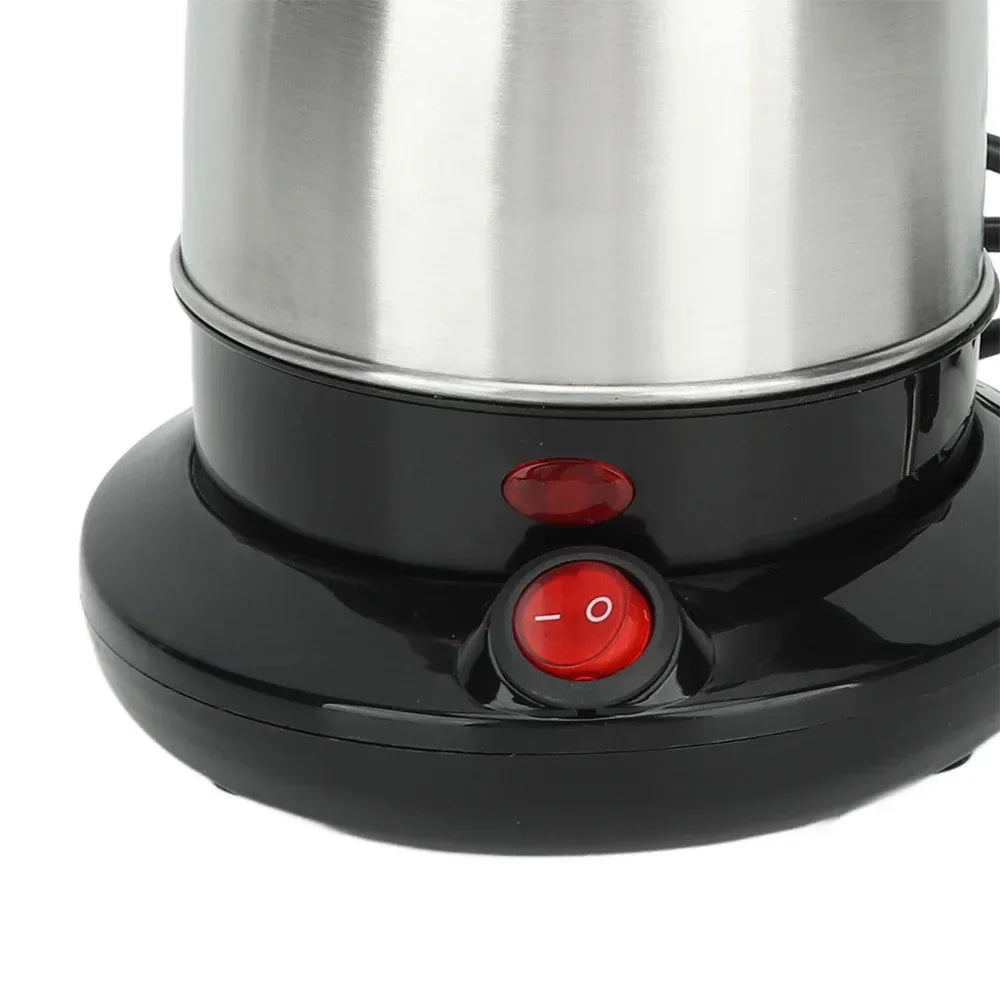 Electric Coffee Pot 1PC0.6L Stainless Steel Plug-in Household Office Milk Brewing Hand Brewing Coffee Pot