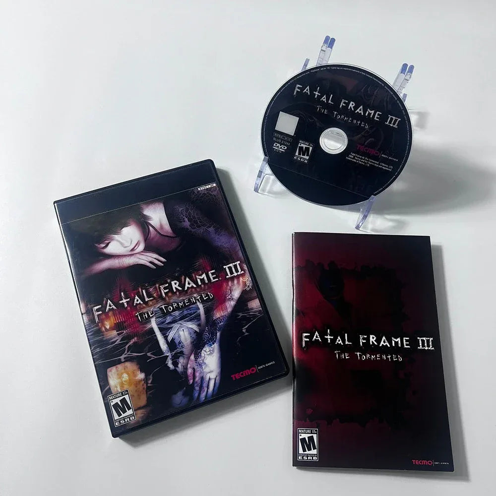 Retro video game Fatal Frame Series NTSC U/C Version copy digital burning disc DVD For PS direct reading modification machine