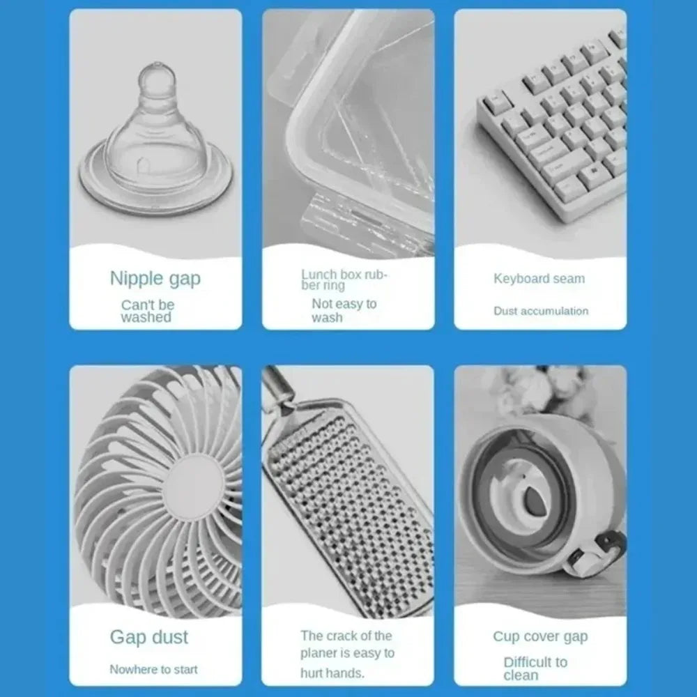 Multi-purpose Fine Dust Cleaning Brush for Mobile Phone, Earphone, Headset, Keyboard, Cup Cover & Card Slot