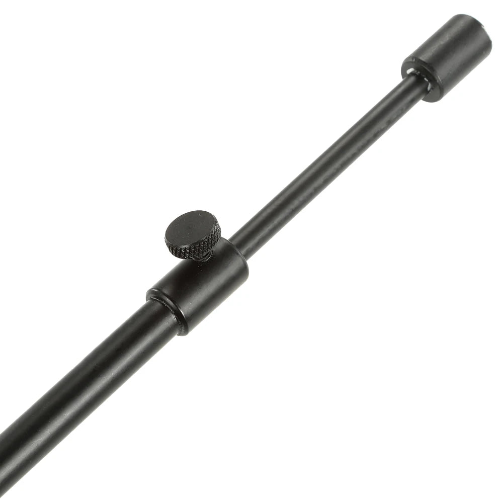 48-75cm Extending Aluminum Alloy Fishing Bankstick Adjustable Carp Fishing Bank Stick Fishing Rod Pod Rest for Bite Alarm