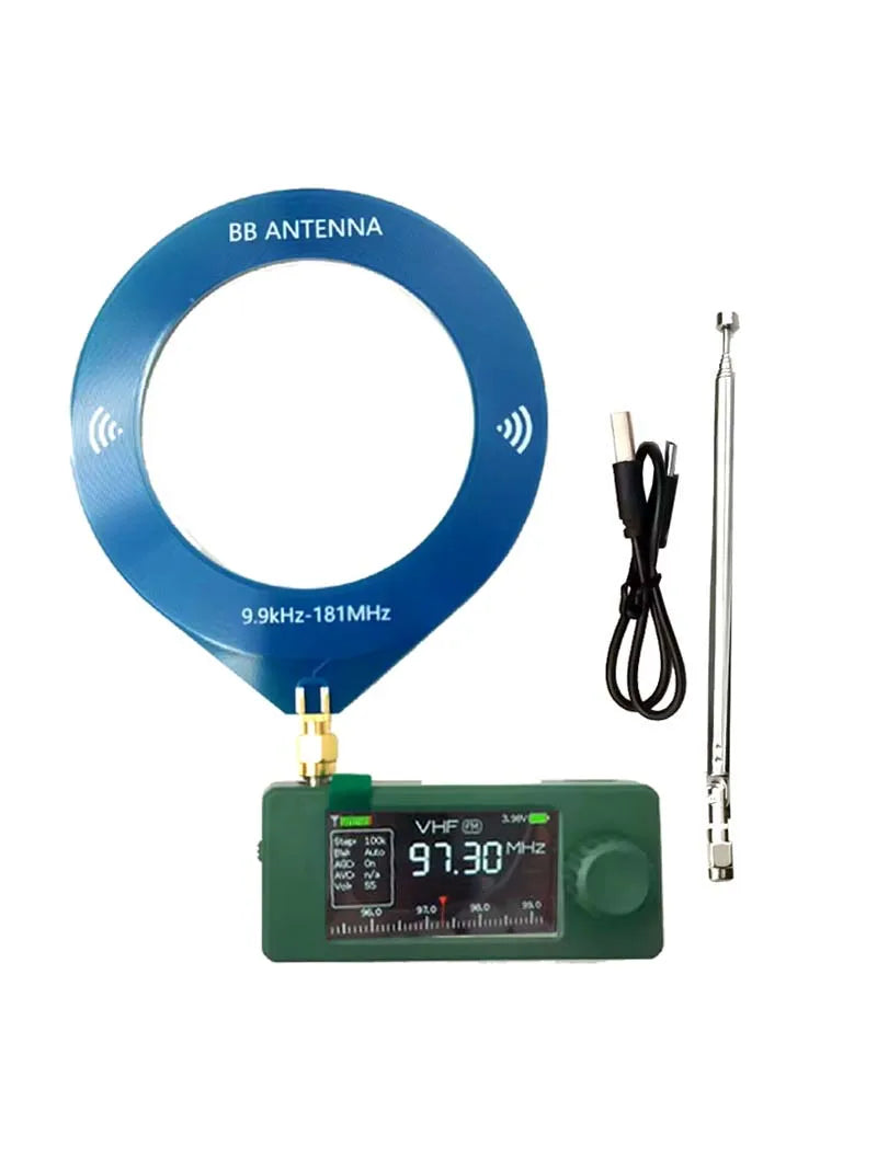 New SI4732 Mini Pocket  0.5-108mhz SSB AM FM SW MW All Band Receiver Radio In Colorful Shell