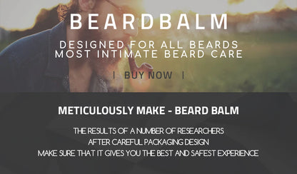 30g Beard Balm Conditioner Oil Improves Beard Softness Manageability Hair Growth Treatment Men Beard Wax Beauty Care
