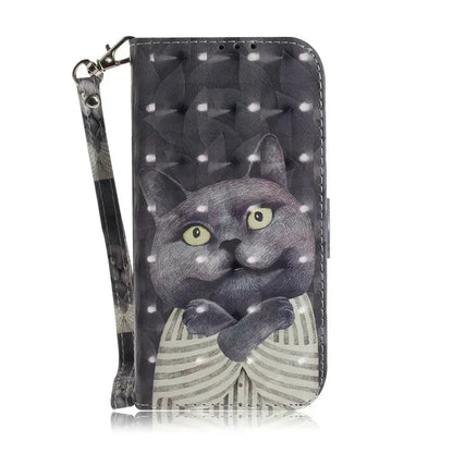 For Xiaomi Redmi 13 Case Solid Color Leather Flip Phone Case for Xaomi Redmi 13 Cover Redmi13 13C 5G Wallet Card Slots Etui