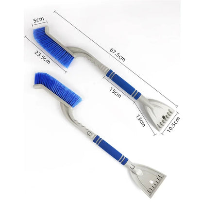 Car Snow Scraper Sweeping Shovel for Winter with Handle Auto Cleaning Brush Ice Scraper Remover Auto Windshield Accessori