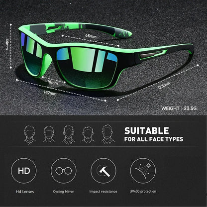 Lot de 20 lunettes de soleil de sport vintage tendance pour homme et femme, idéales pour la pêche, le cyclisme, la course à pied et l'alpinisme. Protection UV400.