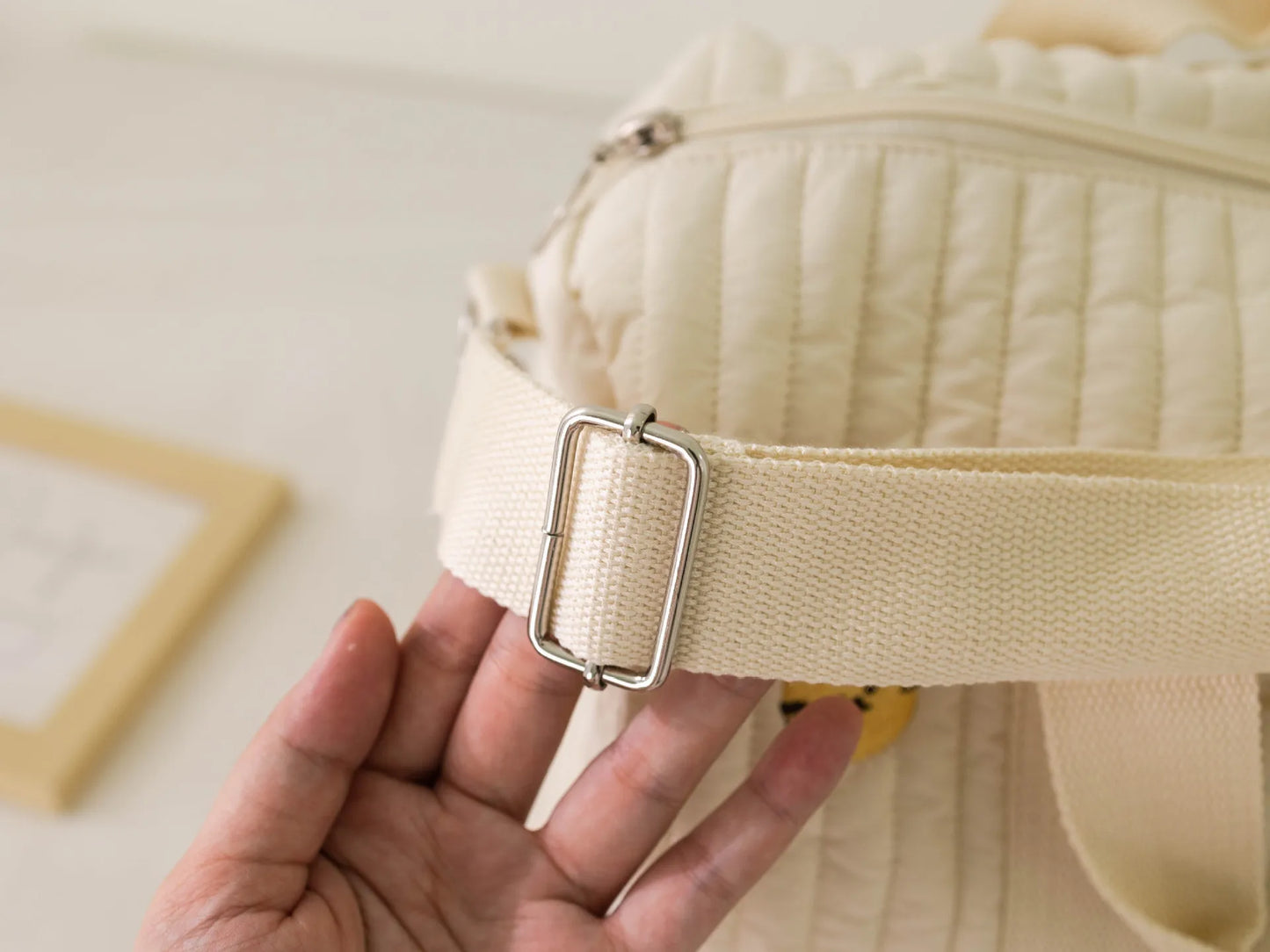 Embroidered Travel Bag Large Capacity Lightweight Foldable Duffle Weekender Tote Handheld Shoulder Crossbody Boston Carry-On Bag