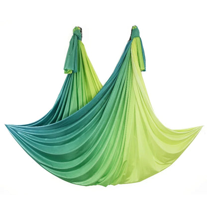 2024 New Aerial Yoga hammock Fabric Flying Pilates Yoga Swing Silk Aerial Anti-Gravity Traction Device Fitness Yoga Home Gym