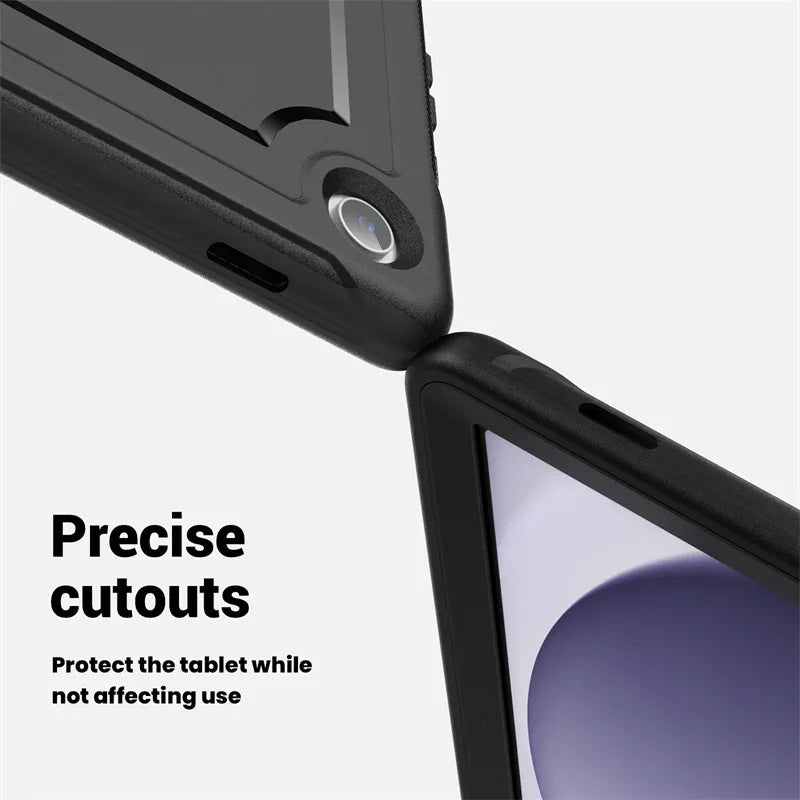 Funda For Samsung Galaxy Tab A11 A9 8.7 Plus 11 inch 2025 2023 X216B Case Shockproof Safe PC Silicon Hybrid Stand Tablet Cover