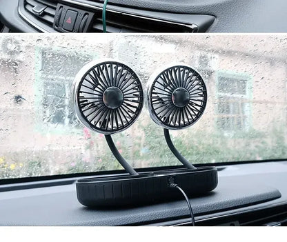 Grande ventilador do carro elétrico, resfriamento do caminhão, ar condicionado, saída de ar, ventilador pequeno