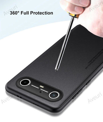 Luxury PU Leather Case For Tecno Pova Slim 5G Back Cover Silicone Shockproof Full Protection Phone Case For Tecno Spark Slim 4G