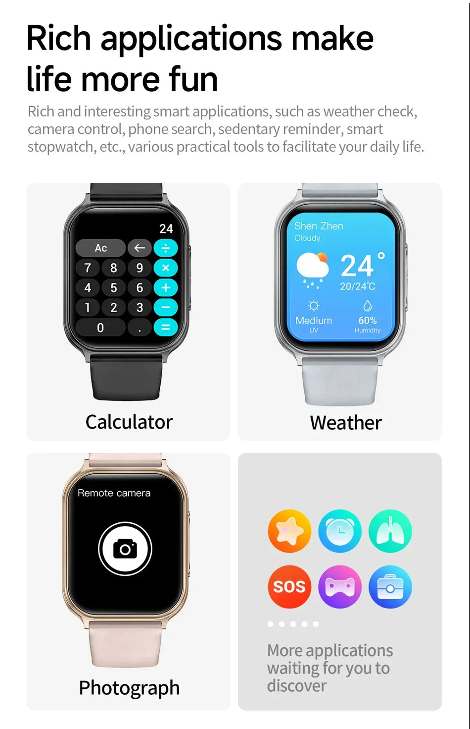 New Bip 6 Pro Smart Watch Men Outdoor Sports Fitness Track IP68 Waterproof Heart Rate BT Call 700 mAh Battery Smartwatches Women