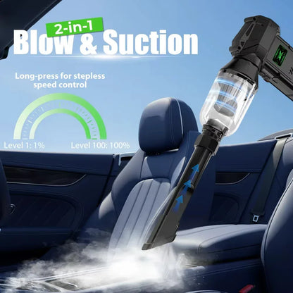 New Powerful Violent Fan 990000RPM Turbo Air Blower 380G Thrust High Speed Brushless Turbo Jet Blower With LED Lighting
