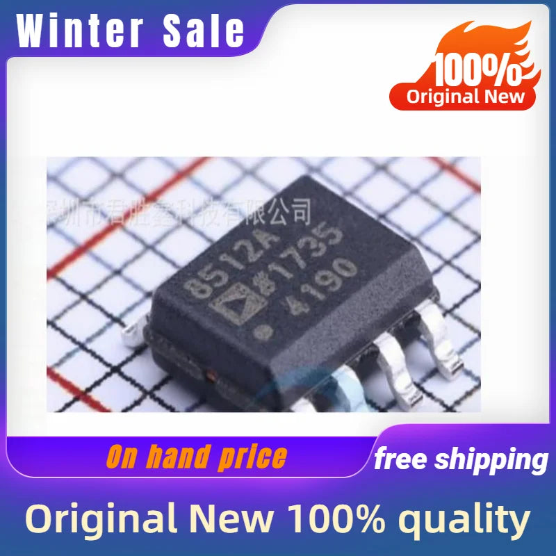 5PCS New original AD8512ARZ AD8512 SOIC-8 quality goods