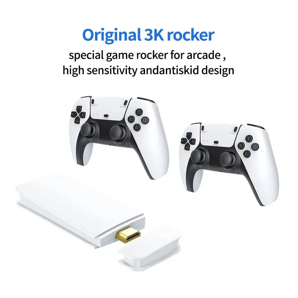 M15 Plus Game Stick Pro HD Output Retro Video Game Console Mini TV Handheld Classic Home Plug and Play Gaming Player