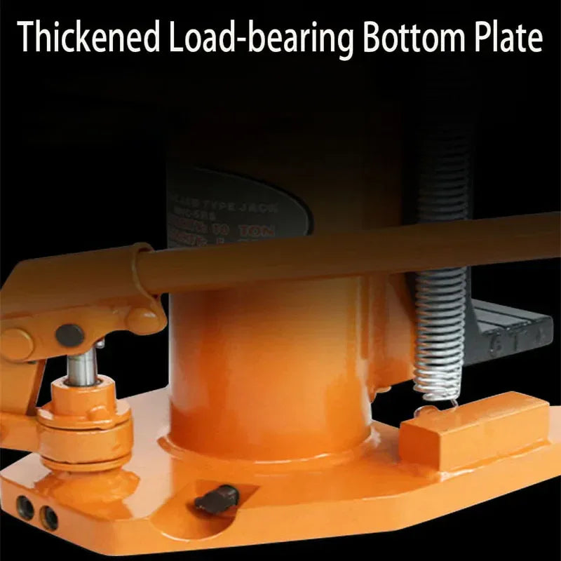Hand Lifting Hydraulic Jack Claw Elevator 5T Duckbill Vertical Span Roof Pressure Heavy Low-level Car Jacks & Lifting Equipment
