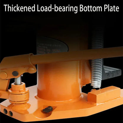 Hand Lifting Hydraulic Jack Claw Elevator 5T Duckbill Vertical Span Roof Pressure Heavy Low-level Car Jacks & Lifting Equipment