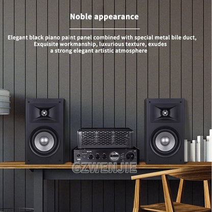 4.2 Intelligent Home Combo Theater Bluetooth Speaker Wooden Subwoofer 3D Surround Sound Memory Play Vacuum Tube Amplifier 150W