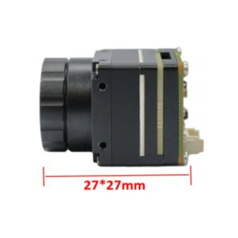 FPV Thermal Camera 4mm Lens 25FPS Thermal Camera 16:9/4:3 Global WDR with OSD 22g Ultra Light Nano FPV Camera for FPV RC Drone