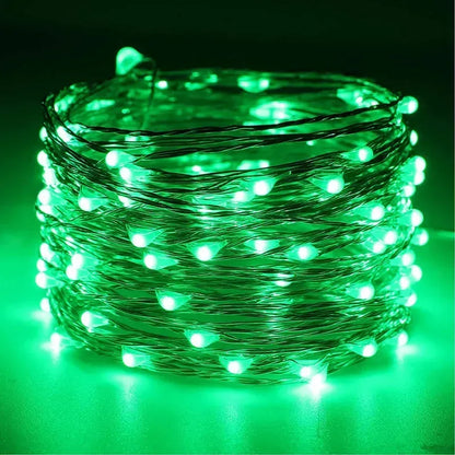 100/2M Outdoor LED String Lights Garland Waterproof Fairy Light Christmas Wedding Party Holiday Gardening Decoration USB/Battery