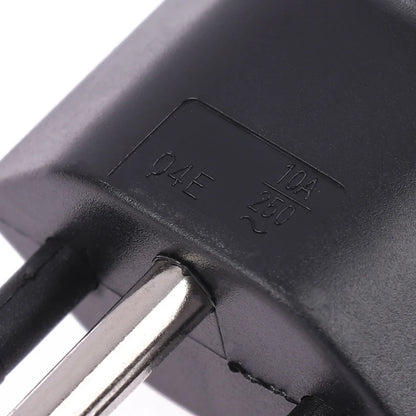 1PC Plug Travel Adapter Europe German TO Swiss Plugs 10A 250V Power Plug EU To Switzerland Electrical Plug Adapter