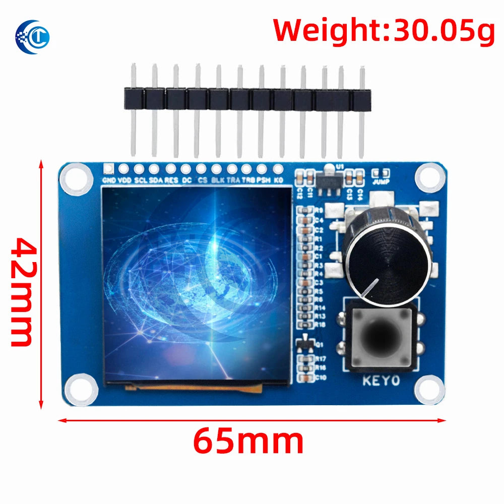 1.54 Inch 1.54" Full Color TFT Display Module HD IPS LCD LED Screen 240x240 SPI Interface ST7789 For Arduino