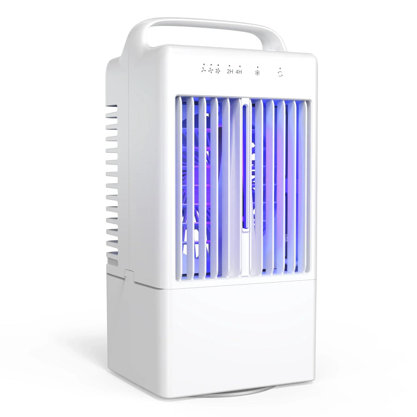 Small Electric Fan with Water and Ice Office Air Conditioning Fan Air-conditioning Fan Desktop USB Portable for Home Bedroom