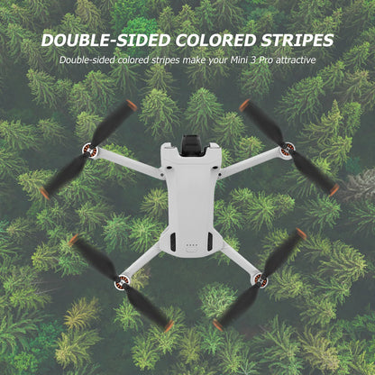 4 Pairs Drone Quick-Release Blades Props for DJI Mini 3 Pro Low-Noise Propellers