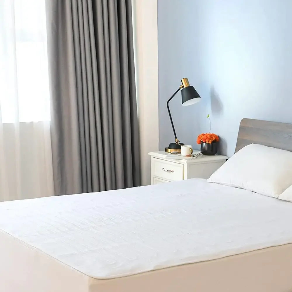 Electric Heated Under Blanket 3 Heat Setting Heated Mattress Cover 150x160cm for Electric Blankets for Beds