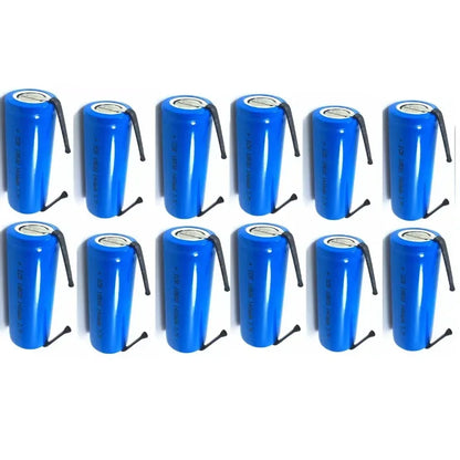 3.7V 18500 rechargeable lithium battery 1400mAh rechargeable battery flashlight strong lighting power tool battery