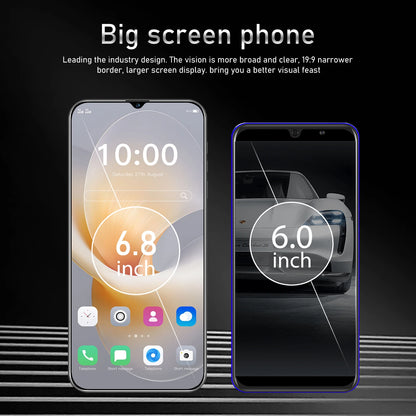 2026 HOT High Quality X8 Pro 6.8'' Global Version Dual Card Dual Standby 6800mAh Battery Intelligent System