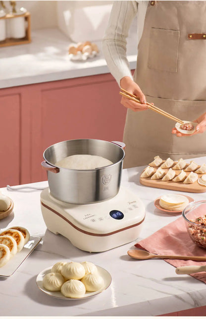 Compact Automatic Stand Mixer Dough Kneading Fermentation All-in-One Multifunctional Machine for Home